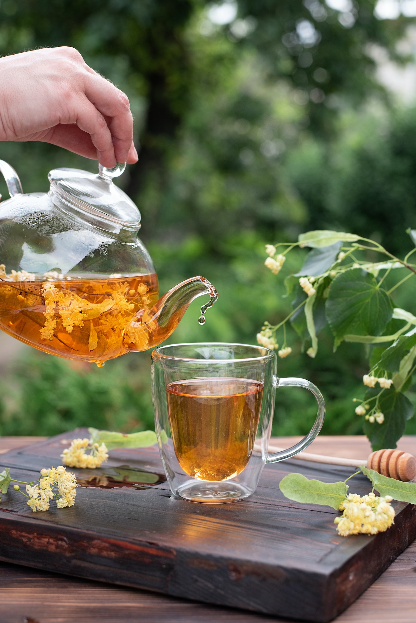 Linden tea